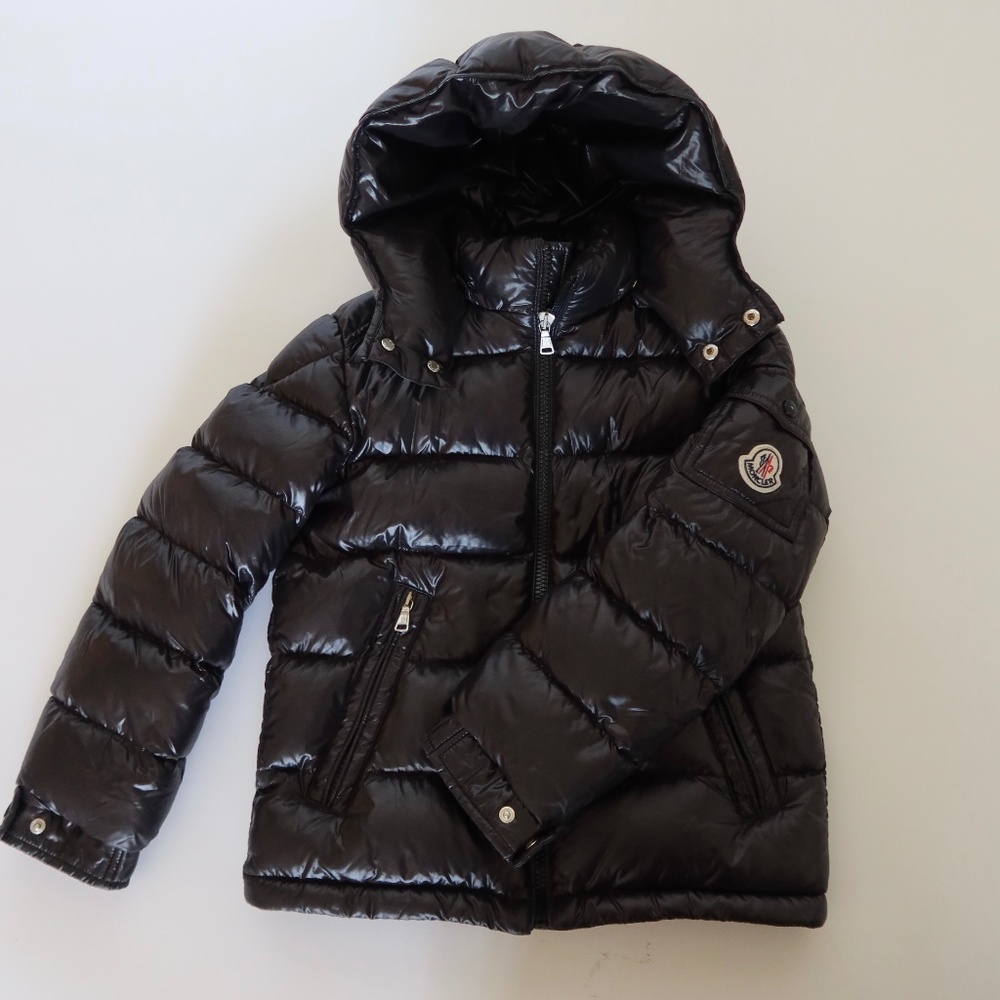 Moncler Maya Hooded Down Jacket Boys 8Y
